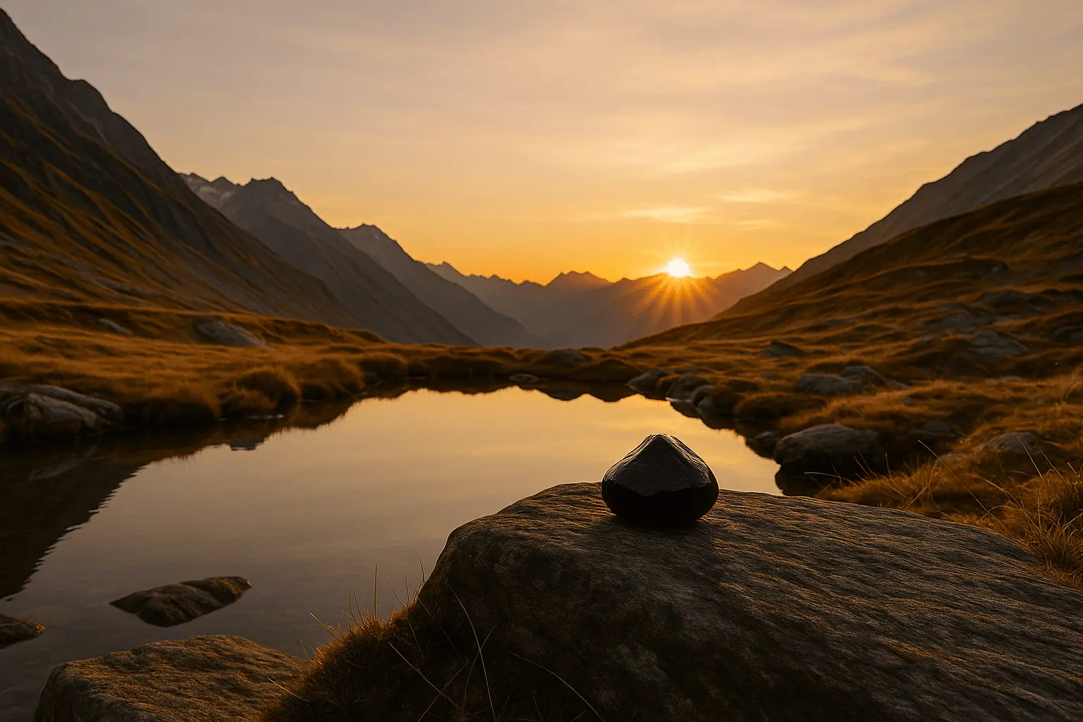 Coucher de soleil Himalaya