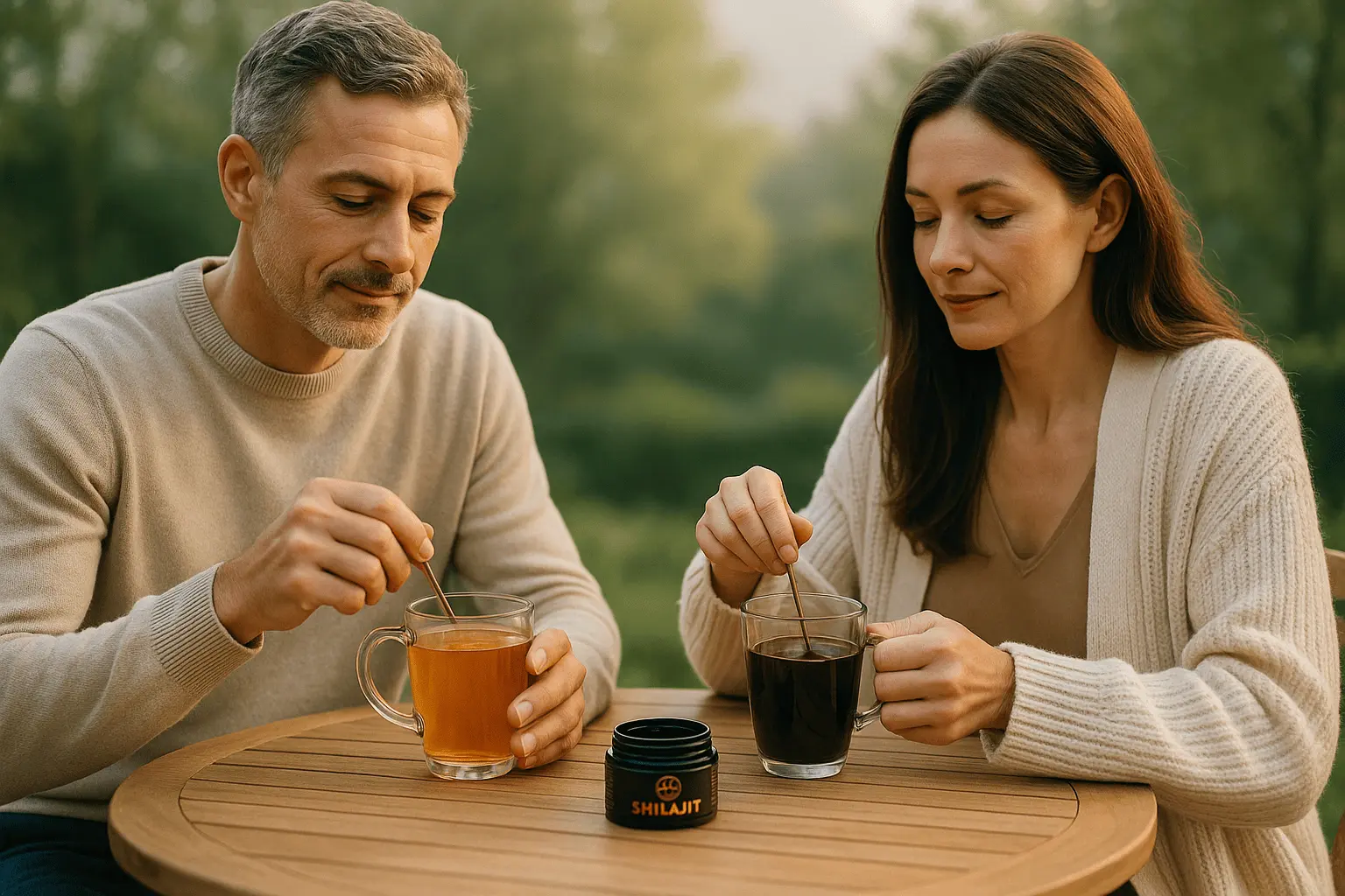 Degustation Shilajit le matin